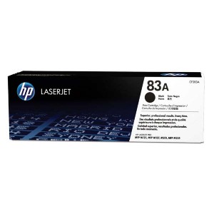 HP originální toner CF283A, black, 1500str., HP 83A, HP LJ Pro M201dw,201n,MFP M125a,125nrw,127fn,225,127, 830g, O