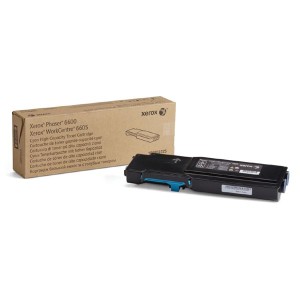 Xerox originální toner 106R02229, cyan, 6000str., high capacity, Xerox Phaser 6600 DN, WorkCentre 6605 DN, 6605 V, DN, O
