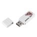 Goodram USB flash disk, USB 2.0, 32GB, UME2, UME2, bílý, UME2-0320W0R11-SP