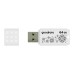 Goodram USB flash disk, USB 2.0, 64GB, UME WINTER, UME WINTER, bílý, UME2-0640W0R11-WI