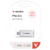 Verbatim USB flash disk, USB C, 128GB, Plectra, bílý, 30229, USB C