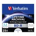 Verbatim M-DISC BD-R, Single layer Single layer/Injekt printable, 25GB, jewel box, 43823, 4x, 5-pack, pro archivaci dat
