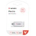 Verbatim USB flash disk, USB C, 512GB, Plectra, bílý, 30231, USB C