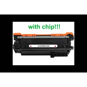 Kompatibilní toner s HP 212X/W2123X Magenta Plně funkční čip  NeutralBox 10000 stran