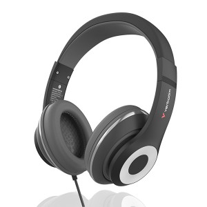 Verbatim TruSound sluchátka s mikrofonem, drátová, černá, plug and play typ USB-C