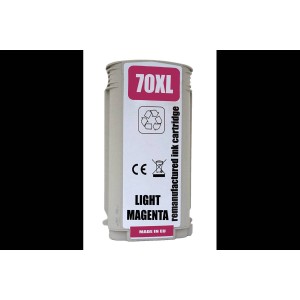 Renovovaná kazeta pro HP C9455A (Nr 70) light magenta PREMIUM 130 ml