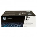 HP originální toner CE278AD, black, 4200 (2x2100)str., HP 78A, HP LaserJet Pro P1566, M1536, dual pack, 2ks, O