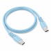 Powerton ENERGY PASTEL EDITION Kabel USB-C, 100W, 1m, silikonový, modrý