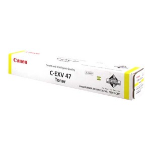 Canon originální toner CEXV47, yellow, 21500str., 8519B002, Canon IRA C250,255,350,351,355,IR-C250,255,350,351,355, O