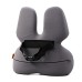 Bederní opěrka, ergonomický, šedá, paměťová pěna, Powerton