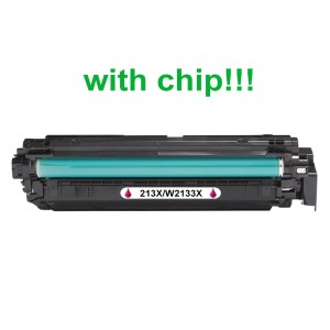 Kompatibilní toner pro HP 213X/W2133X-Plne funkčný čip! Magenta 6000 stran