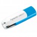 Apacer USB flash disk, USB 3.0 (3.2 Gen 1), 16GB, AH357, modrý, AP16GAH357U-1, USB A, s otočnou krytkou