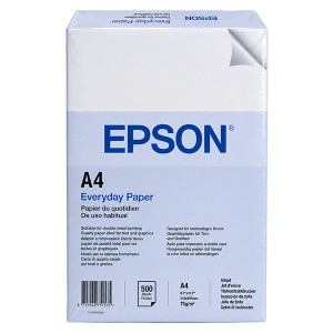 Xerografický papír Epson, Everyday Paper A4, 75 g/m2, bílý, 500 listů Xerografický papír Epson, Everyday Paper A4, 75 g/m2, bílý, 500 listů