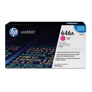 HP originální toner CF033A, magenta, 12500str., HP 646A, HP Color LaserJet CM4540, 4540f, 4540fskm, O
