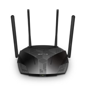TP-LINK router MR80X 2,4 GHz + 5 GHz (dual-band), přístupový bod, IPv6, 574 Mbps (2,4 GHz), 2402 Mbps (5 GHz)Mbps, externí pevná a