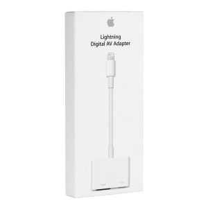Redukce Apple digitální AV adaptér Lightning 3-port, MD826ZM/A, bílá, 16.1, Apple, Lightning M, Lightning F, 1x HDMI