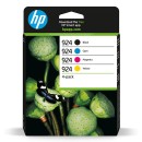 HP originální ink 6C3Z1NE, HP 924, CMYK, blistr, 500/3*400str., HP OfficeJet Pro 8120e, 8130e