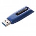 Verbatim USB flash disk, USB 3.0 (3.2 Gen 1), 64GB, V3 MAX, Store N Go, modrý, 49807, USB A, s výsuvným konektorem
