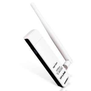 TP-LINK USB klient TL-WN722N 2.4GHz, 150Mbps, externí odnimatelná anténa, 802.11n