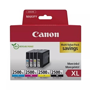 INK CARTRIDGES PGI-2500XL BK/C/M/Y MULTI  NON-BLISTERED PRODUCTS W/O S, ECURITY
