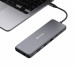 USB (3.2) hub 13-port, 32153, šedý, délka kabelu 20cm, Verbatim, 2x USB C, 6x USB A, 2x HDMI