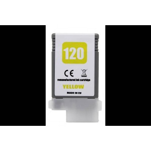 Renovovaná kazeta pro Canon PFI-120 Yellow PREMIUM 130 ml