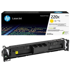 HP 220X Yellow Original LaserJet Toner Cartridge