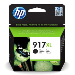 HP originální ink 3YL85AE, HP 917XL, black, 1500str., extra high capacity, HP Officejet Pro 8020, 8022, 8023, 8024, 8025
