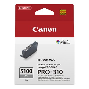 Canon originální ink PFI-5100 GY, 6958C001, Grey