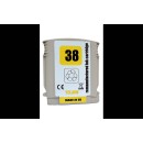 Renovovaná kazeta pro  HP 38 C9417A yellow PREMIUM 27 ml