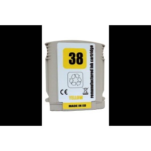 Renovovaná kazeta pro  HP 38 C9417A yellow PREMIUM 27 ml