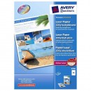 Avery Zweckform Premium Laser Paper, foto papír, vysoce lesklý, bílý, A4, 200 g/m2, 100 ks, 2798, laserový