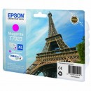 Epson originální ink C13T70234010, XL, magenta, 2000str., Epson WorkForce Pro WP4000, 4500 series