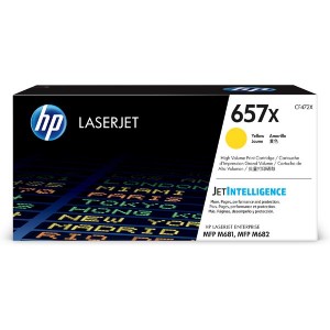 HP originální toner CF472X, yellow, 23000str., HP 657X, high capacity, HP LaserJet Enterprise MFP M681dh,MFP M681f,LaserJet, O