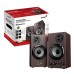 Genius reproduktory SP-HF520BT, 20W, hnědý, dřevěné, AUX/Bluetooth 5.3
