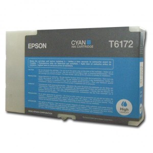 Epson originální ink C13T617200, cyan, 100ml, high capacity, Epson B500, B500DN
