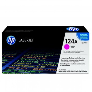 HP originální toner Q6003A, magenta, 2000str., HP 124A, HP Color LaserJet 1600, 2600n, 2605, O