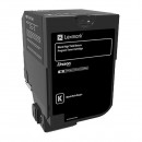 Lexmark originální toner 74C2HK0, black, 20000str., high capacity, Lexmark CS 720, 725, CX 725,, O