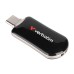 Verbatim USB flash disk, USB C, 256GB, Plectra, černý, 30226, USB C