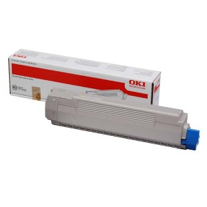 OKI originální toner 44059165, yellow, 7300str., OKI MC851, MC861, O