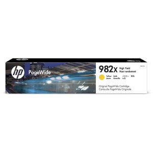 HP originální ink T0B29A, HP 982X, yellow, 16000str., high capacity, HP PageWide Enterprise Color 765, 780, 785