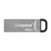 Kingston USB flash disk, USB 3.0 (3.2 Gen 1), 32GB, DataTraveler(R) Kyson, stříbrný, DTKN/32GB, USB A, s poutkem