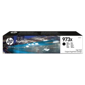HP originální ink L0S07AE, HP 973X, black, 10000str., HP PW Managed MFP P57750dw, P55250dw,PW Pro 452dn, 47