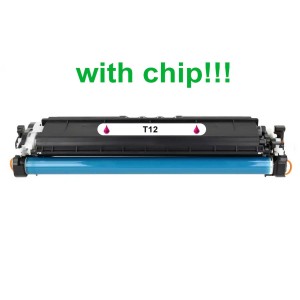 Kompatibilní toner pro Canon T12 s čipom! Magenta 5300 stran