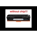 Kompatibilní toner s HP 415X/W2031X/CRG-055H Cyan NO CHIP  NeutralBox 6000 stran POZOR kazeta bez čipu