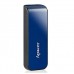 Apacer USB flash disk, USB 2.0, 32GB, AH334, modrý, AP32GAH334U-1, USB A, s výsuvným konektorem