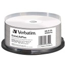 VERBATIM BD-R, DL+ Wide Thermal Printable No Id Surface Hard Coat, 50GB, spindle, 43750, 6x, 25-pack, pro archivaci dat