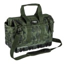 Outdoor taška, maskáčová z polyesteru, 84-322, voděodolné dno, nastavitelné popruhy, Neo Tools