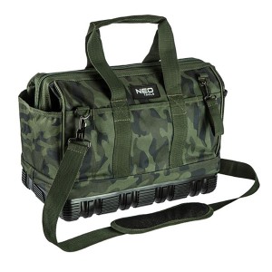 Outdoor taška, maskáčová z polyesteru, 84-322, voděodolné dno, nastavitelné popruhy, Neo Tools