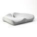 Set bederní opěrky a podsedáku, ergonomický, šedý, paměťová pěna, Powerton